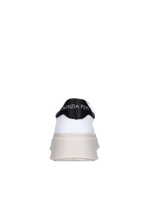 Sneakers in pelle PATRIZIA PEPE | PPJ858 VIT.BIANCO-NERO
